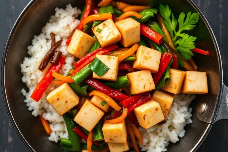 Tofu Veg Stir-Fry